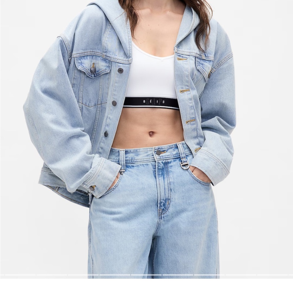 GAP x BEIS OVERSIZED DENIM JACKET
